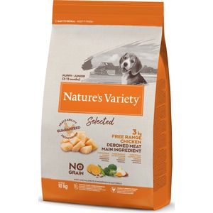 Nature's Variety - Selected Puppy Junior Free Range Chicken Hondenvoer.