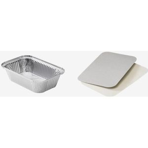 100stuks Kapsalon bak en deksel - 911 - Alu bak