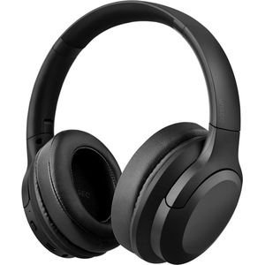 Koptelefoon voor Kinderen met Noise Cancelling ANC - Microfoon – Bluetooth – Geluidsdempend - Draadloze Hoofdtelefoon Kind - Zwart