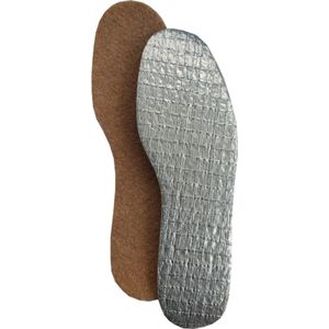 Ronilux Alu Inlegzool - Winter Inlegzool met Aluminiumfolie - Tegen koude voeten - Isolerend - Maat 36/37