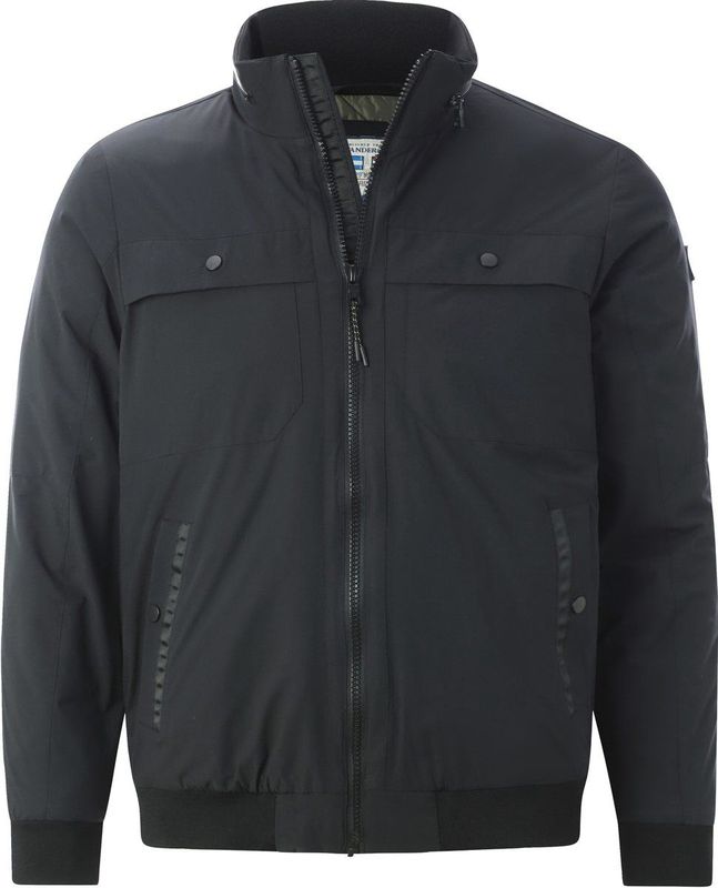Jan Vanderstorm - EIRSKOV - Blouson - Zwart - Herenjack in Grote Maten