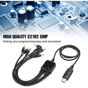 Programming Cable, USB Programming Cable, Multifunction Radio Programming Accessory, Radio Programming Cable, Radio for Tyt QuanShengcn