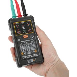 PM5900 draagbare handheld tester - 3 fase motor snelheidsindicator - voor installatie en reparatie van 3 fasen motorsysteem .