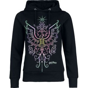 Harry Potter Phoenix Dames Trui met capuchon - zwart - S