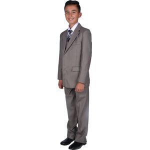 Jessidress® Bruidsjonker Kostuum Feestelijke Communie Bruidsjonkerkostuum 5-delige - Maat 122