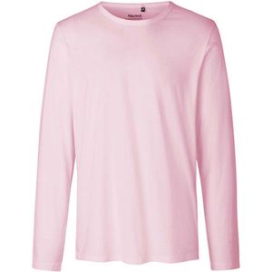 Neutral Men´s Long Sleeve T-Shirt NE61050 - Light Pink - M