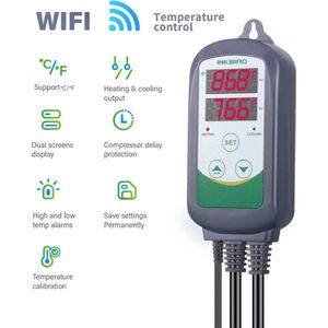 Inkbird ITC-308-W Temperatuurregelaar - Op afstand - WiFi