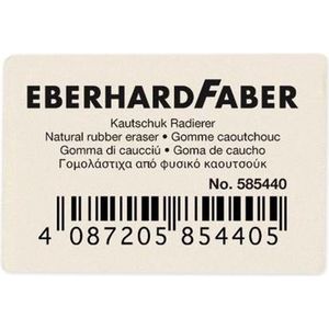 Eberhard Faber gum - voor potlood - wit