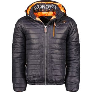 Warm Gevoerde Winterjas Met Capuchon Zwart Geographical - M