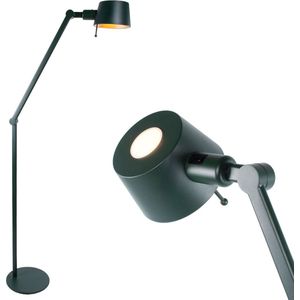 Verstelbare retro staande lamp | groen | E27