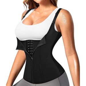 Vitdipy - Waist Trainer met Schouderbandjes - Body Shaper met Maat XL - Taille Trainer - Waist shaper - Waist Trainer Korset - Corrigerend Ondergoed - Snel afvallen - Korset Buik - Shapewear