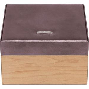 WINDROSE Sieradendoos Wood Jewelry Box Metallic Lilac Paars Veelkleurig
