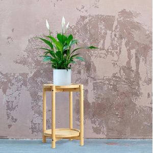 Bamboe Stand - 2 Tier Plant Stand