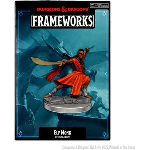 D&D Frameworks: Elf Monk Male