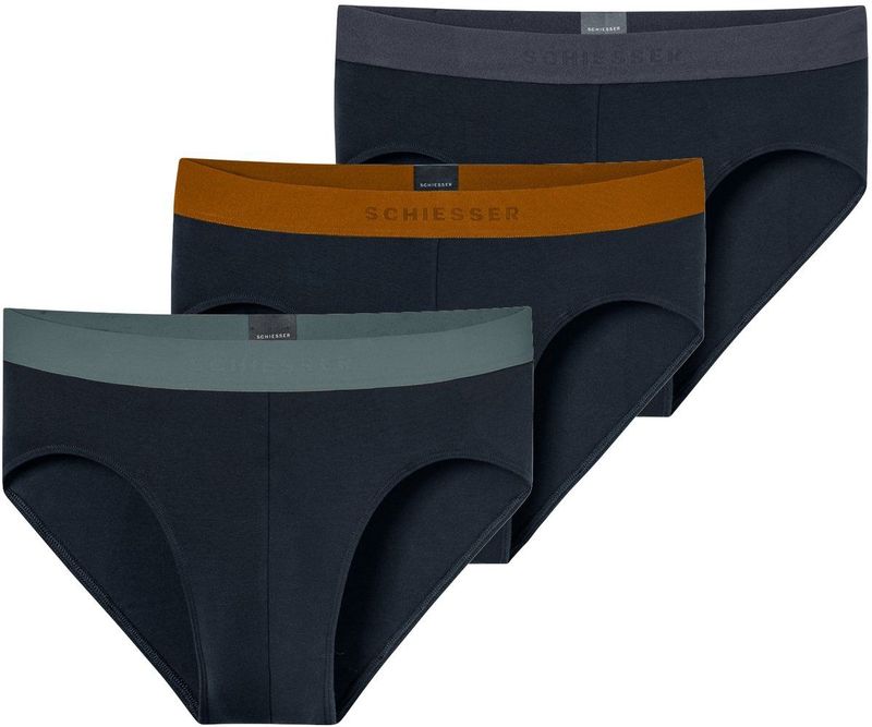 Schiesser - 95-5 - Rio-slip - 3-pack - Biologisch Katoen