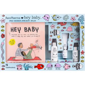 RainPharma - Hey Baby Gift Box - Babyhuidverzorging - Skin Wash & Shampoo - Badmelk - Body Oil