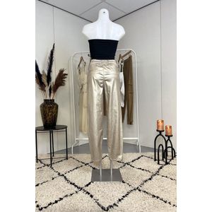 Poppy | Gold Coated Jogger, Goud, Maat S
