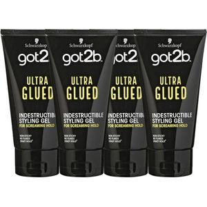Schwarzkopf Got2b Ultra Glued haargel Multi Pack - 4 x 150 ml