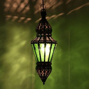 Plafondlamp Nura groen