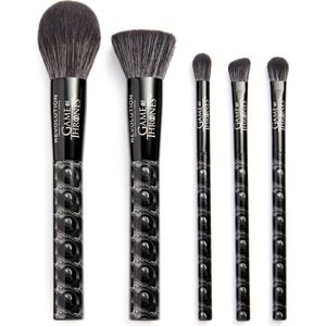 Makeup Revolution x Game Of Thrones 3 Eyed Raven Brush Set - Make-up Kwasten Set - Gift Set - Cadeau