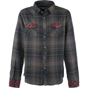 Brandit Duncan Heren Longsleeve - bruin/zwart - XL