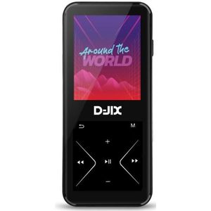 MP4-speler - LOGICOM - M500 - 8 GB - Bluetooth 4.0 - Zwart