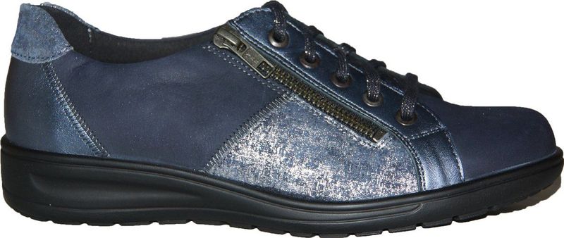 Solidus - 27001 - Casual Schoenen - Blauw - Wijdte H