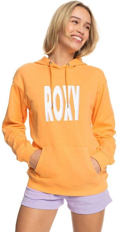 Roxy - Thats Rad - Sweatshirt - Katoen-Polyester - Dames - Lange Mouwen - Capuchon