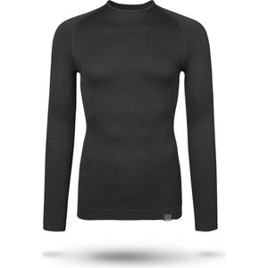 GripGrab Expert Seamless - Onderkleding - Lange mouwen - Maat S/M - Zwart