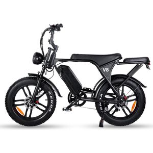 OUXI V8 3.0 Fatbike - Zwart - Hydraulische Remmen