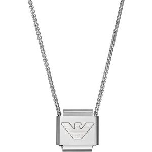 Emporio Armani - Hangerketting - Roestvrij Staal - Karabijnsluiting