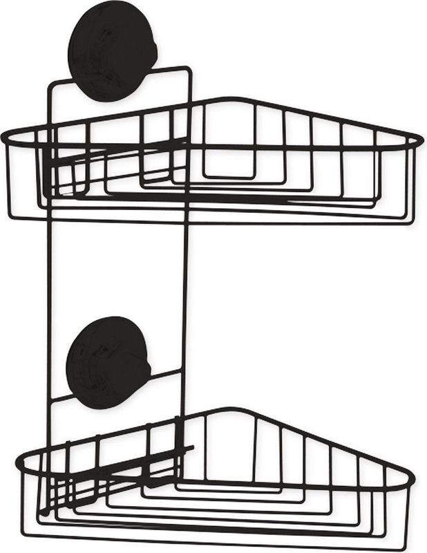 Compactor - Bestlock Hoekrek - Zwart - 22 x 23,5 x 36 cm