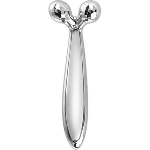 Gezichtsroller - Gezichtsmassage - 3D - Rimpel Remover - Ontspanning tool - - Anti Onderkin - Massage - Grijs Zilver - 3D Face Lift - Massager
