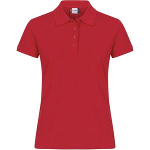Clique Heavy Premium Polo Women 028261 - Rood - L