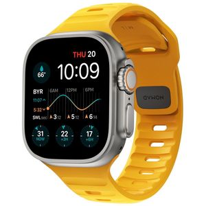 Nomad Sport Band - Horlogeband gemaakt van FKM rubber- Geschikt voor Apple® Watch 45/49 mm Yellow
