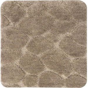 Dutch House Bidetmat Nancy - 60x60cm - Bruin - Toiletmat - Badmat