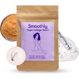 Refill - Smoothly Vegan Collagen Boost - Hyaluronzuur en Vitamine C, B3, B2 - Voor een natuurlijke verjonging van de huid