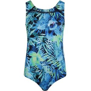 Mila Chloorbestendig Badpak Bloemenprint X51282-23CHL navy navy-42