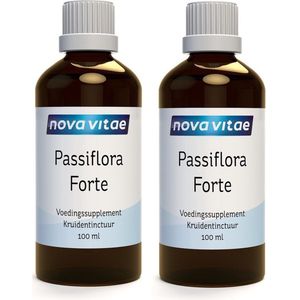 Nova Vitae - Passiflora Forte Tinctuur - Passiebloem - 200 ml