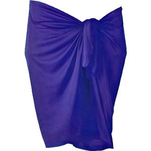 BECO Rok Pareo - Dames - 165 X 56 cm - Polyester - Paars
