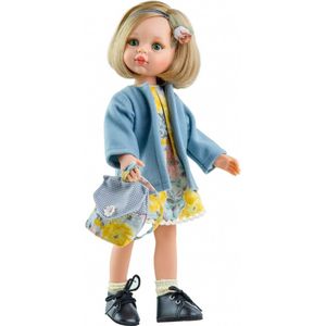 Paola reina Pop Amigas Carla blauw/geel (32cm)