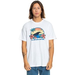 Quiksilver Riding Today Heren T-shirt Eqyzt07676-wbb0 - Kleur Wit - Maat S