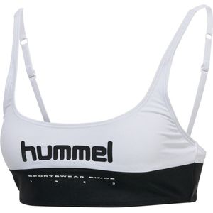 Hummel Damen Top Hmlcindi Swim Top White/Black-S