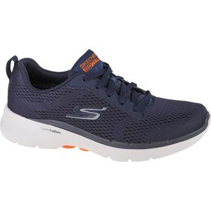 Skechers Go Walk 6 Avalo 216209-NVY, Mannen, Marineblauw, Sneakers, maat: 44