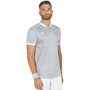 Tennispolo Tecnifibre Men Team Mesh Silver