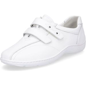 Waldläufer dames leren klittenbandschoen Henni wit 9