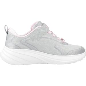 Skechers - Wave 92 - Sneakers - Lichtgrijs - Mesh - Bungee Veters