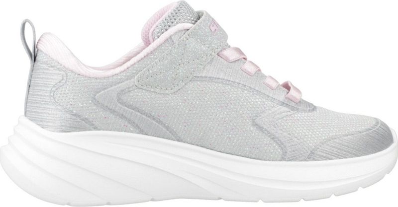 Skechers - Wave 92 - Sneakers - Lichtgrijs - Mesh - Bungee Veters