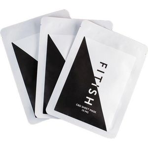 Fitish CBD Gezichtsmasker – 3 stuks – Kalmerend & Ontspannend Spa Masker voor Huidverzorging