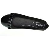 Jana - 8-22165-41 - Ballerina's - Zwart - Comfortabele Pasvorm
